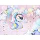 Unicorn foil balloon 73cm x 90cm