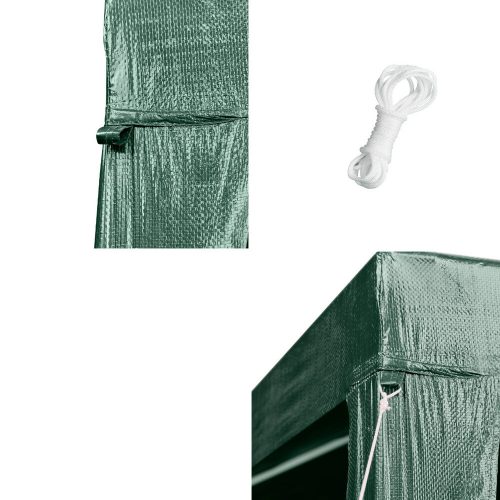 Tent garden party pavilion commercial pavilion green 2.5 x 2.5 m