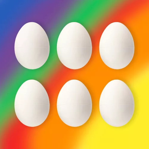 Educational egg game Matching shapes and colors