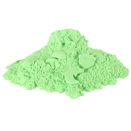 Kinetic sand 1kg bag green