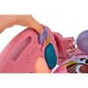 Educational mat with piano and rattle pink