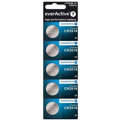 everActive litowa CR2016 elem bliszteres csomagolásban 5 db.