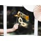 Golden photo props for celebrations 8 pcs
