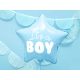 "It's a boy" foil balloon for baby shower star blue 48cm