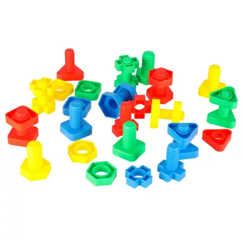 Building blocks educational montessori screws 30 pieces