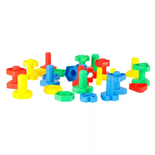 Building blocks educational montessori screws 30 pieces