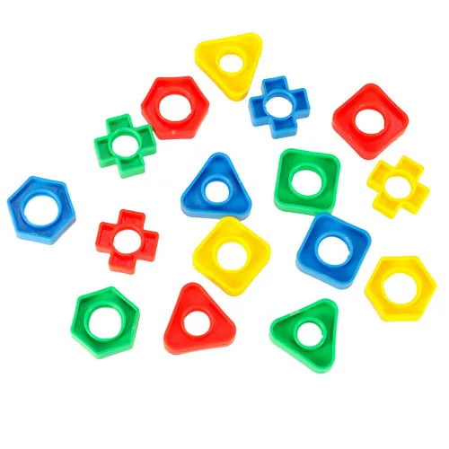 Building blocks educational montessori screws 30 pieces