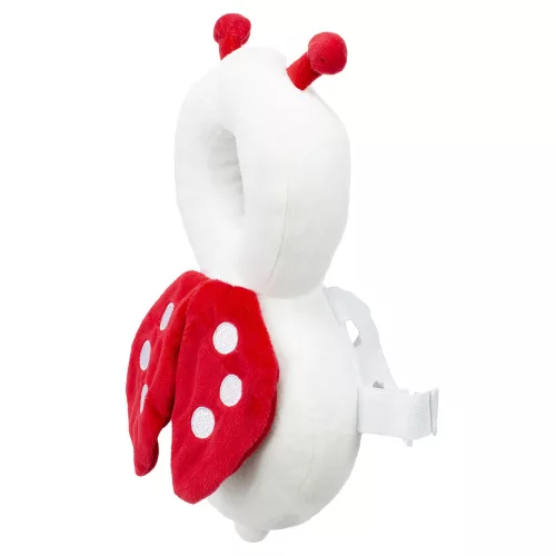 Safety backpack for a ladybug learning to walk