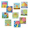 Oktatási gomb mozaik puzzle 57el.