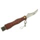 Mushroom picker pocket knife with carrying case