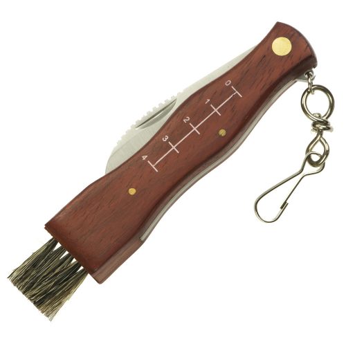 Mushroom picker pocket knife with carrying case