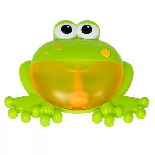 Bubble generator foam bath toy frog