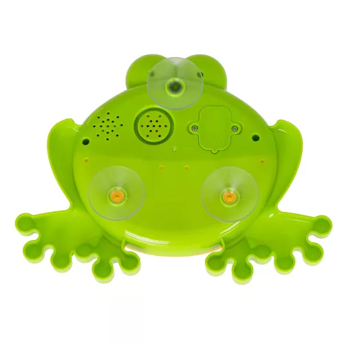 Bubble generator foam bath toy frog