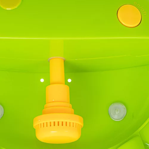 Bubble generator foam bath toy frog
