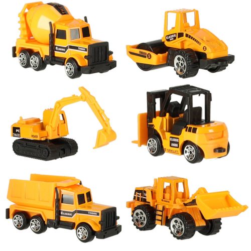 6-piece construction vehicle set