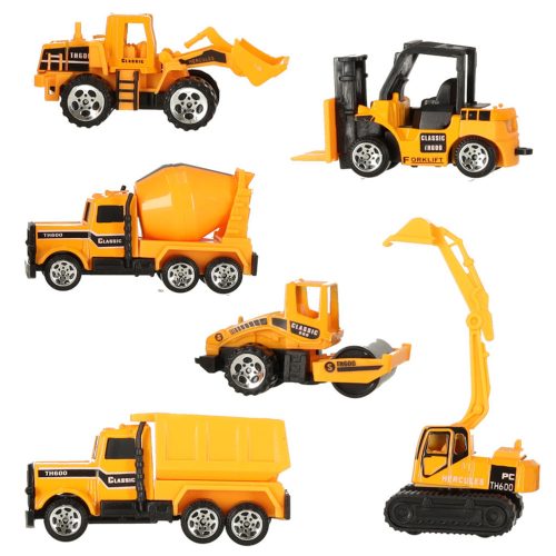 6-piece construction vehicle set