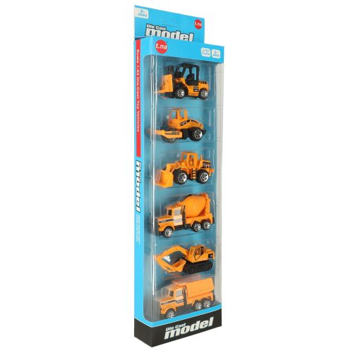 6-piece construction vehicle set