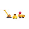 Transport aircraft + 3 construction vehicles