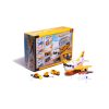 Transport aircraft + 3 construction vehicles