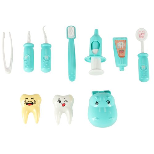Dentist Hippopotamus Blue Medical Package