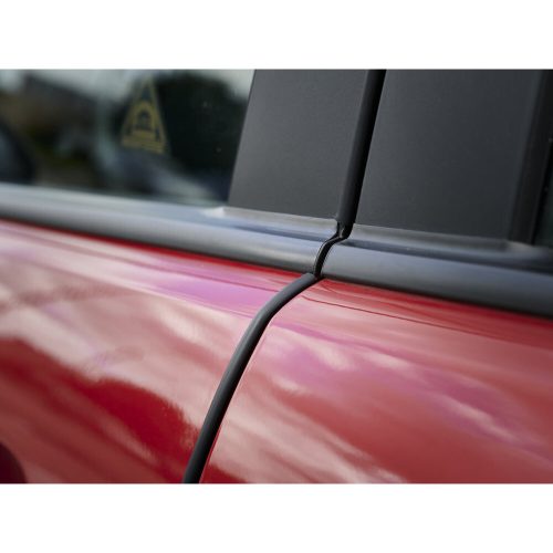 Car door edge bumper profile 5m black