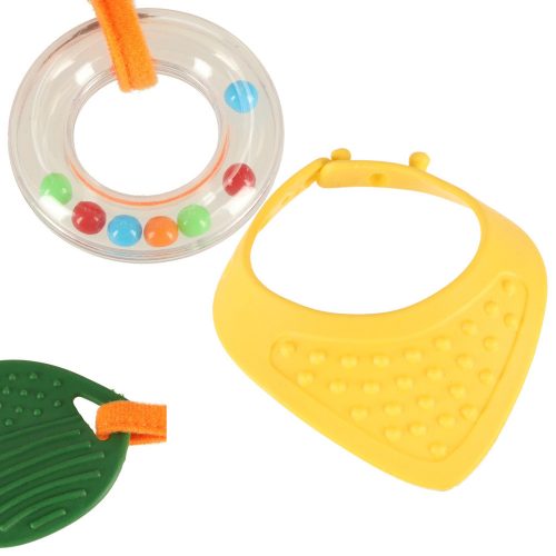 Sensory mascot fox stroller hanger