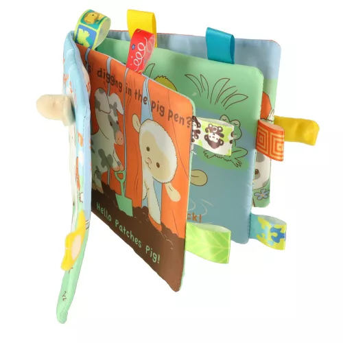Sensory book binder label sheep
