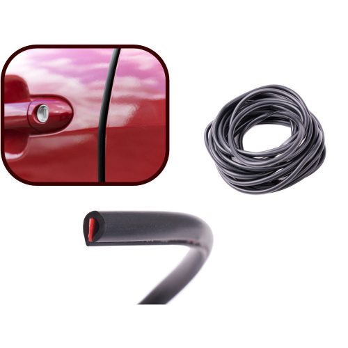 Car door edge bumper profile 10m black