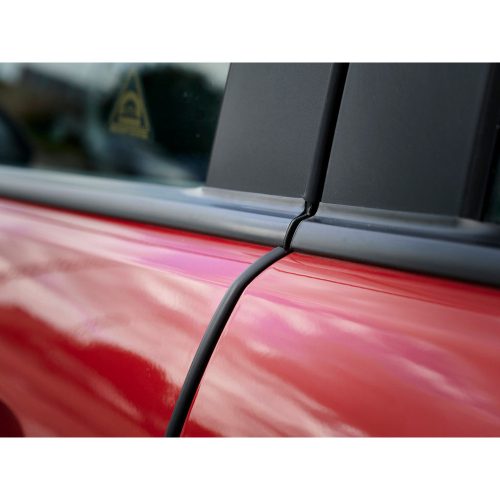 Car door edge bumper profile 10m black