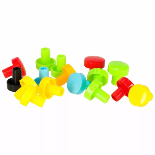 Screwdriver Drill Screws Construction Blocks DIY Kit Suitcase 261 items
