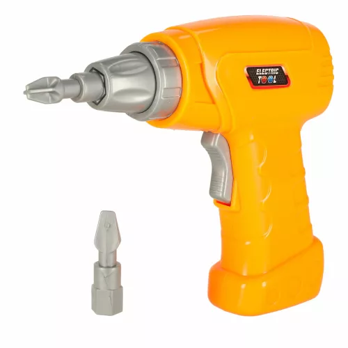 Screwdriver Drill Screws Construction Blocks DIY Kit Suitcase 261 items