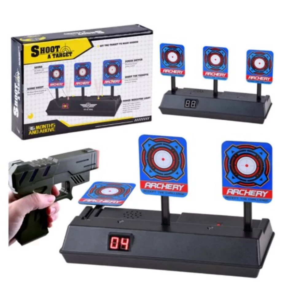Electronic shooting target 3 targets digital - foxinno.com