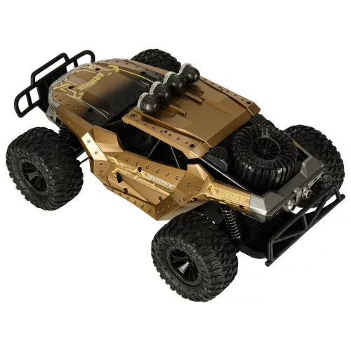 RC off-road drift car 20 km/h brown
