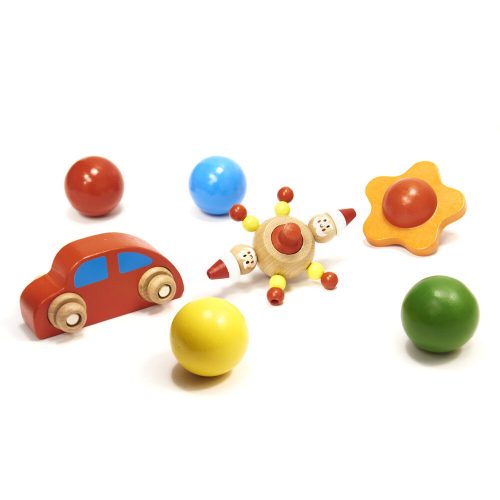 Wooden Montessori ball court XXL