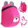 Children's kindergarten backpack teddy bear pink