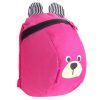 Children's kindergarten backpack teddy bear pink