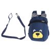 Children's kindergarten backpack teddy bear navy blue