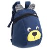 Children's kindergarten backpack teddy bear navy blue