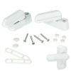 Security window lock white 2pcs