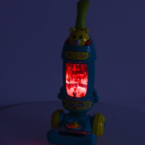 Interactive vacuum cleaner for children with sound