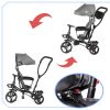 Trike Fix Lite háromkerekű szürke