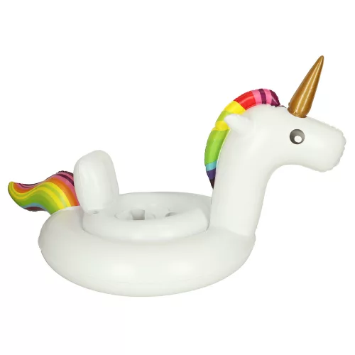 Children's inflatable unicorn wheel with seat 70cm