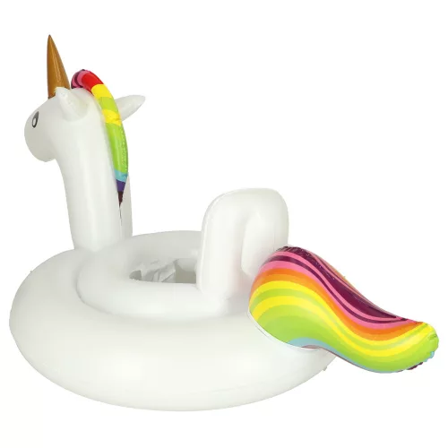 Children's inflatable unicorn wheel with seat 70cm