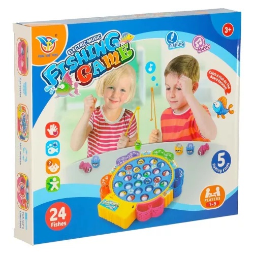 Family fishing game - 24 fishes