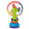 Ferris wheel rattle with suction cup