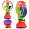 Ferris wheel rattle with suction cup
