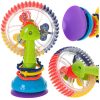 Ferris wheel rattle with suction cup