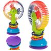 Ferris wheel rattle with suction cup