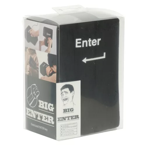 ENTER key large anti-stress USB pillow