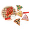 Fa pizzajáték kiegészítőkkel